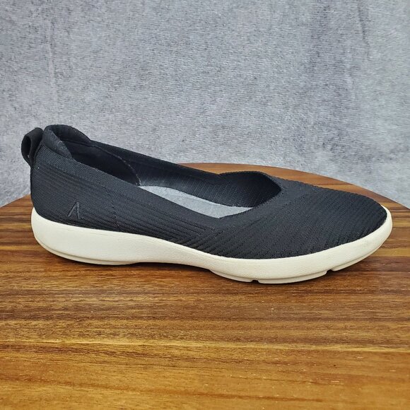 Abeo Shoes - Abeo Flats Women's 7.5 Black Vivi Slip On Comfort Casual Loafer Shoes